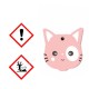 Αρωματικό Αυτοκινήτου Κρεμαστό Aroma Cutie Cat Bubble Gum