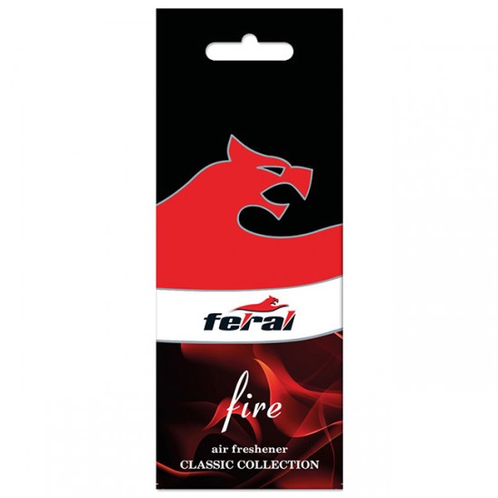 Αρωματικό Αυτοκινήτου Κρεμαστό Feral Classic Collection Fire