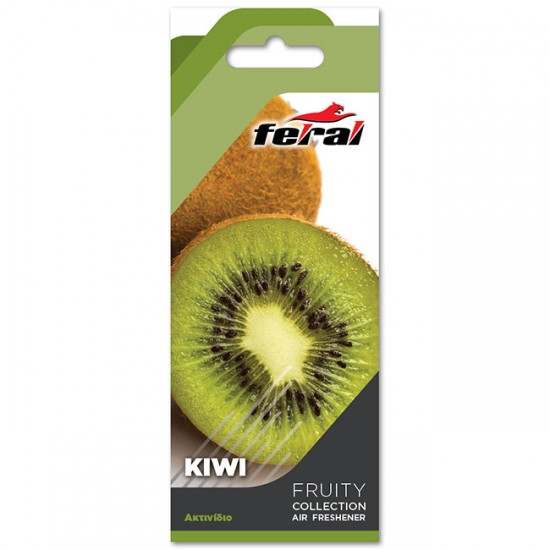 Αρωματικό Αυτοκινήτου Κρεμαστό Feral Fruity Collection Kiwi