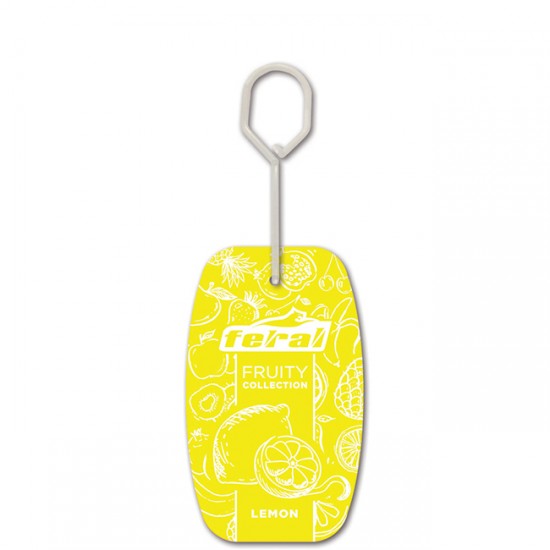 Αρωματικό Αυτοκινήτου Κρεμαστό Feral Fruity Collection Lemon