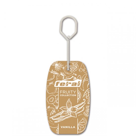 Αρωματικό Αυτοκινήτου Κρεμαστό Feral Fruity Collection Vanilla
