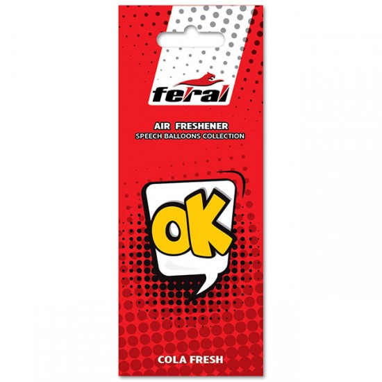 Αρωματικό Αυτοκινήτου Κρεμαστό Feral Speech Collection OK