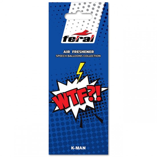 Αρωματικό Αυτοκινήτου Κρεμαστό Feral Speech Collection WTF