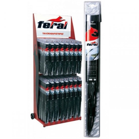 ΥΑΛΟΚ/ΡΕΣ ΠΙΣΩ FERAL 11" ΜΟΝΟΣ   28CM