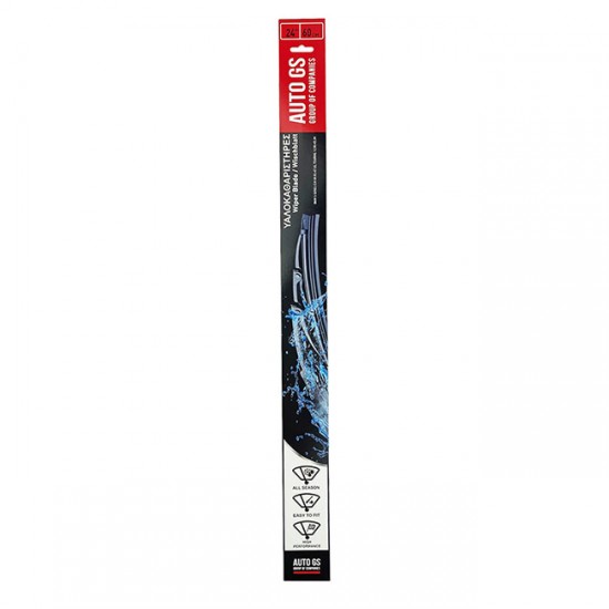 Υαλοκαθαριστήρες Μάκτρα Μαρκέ Μεταλλικοί Με Γραφιτούχο Λάστιχο για Mercedes 1 τεμαχίου 60cm 24" Autogs