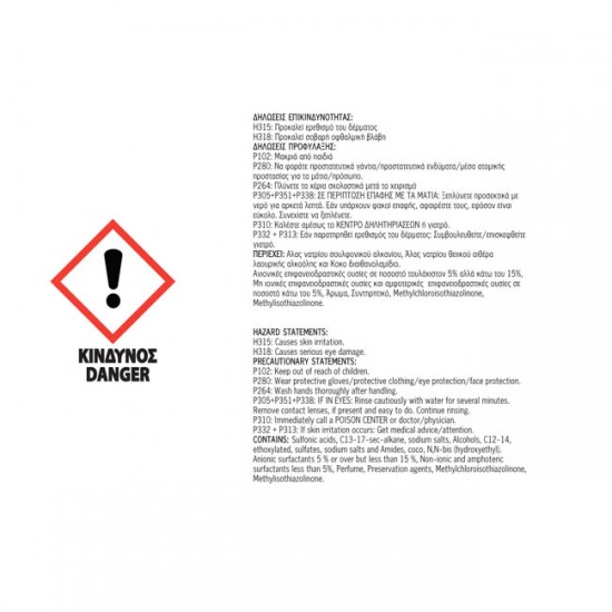 Σαμπουάν Αυτοκινήτου Βούρτσας Feral 20lt