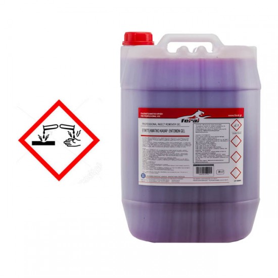 Καθαριστικό εντόμων gel για το παρμπρίζ Feral 20lt