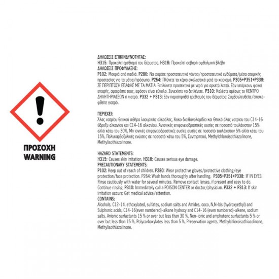 Σαμπουάν Αυτοκινήτου Ενεργού Αφρού Feral 20lt