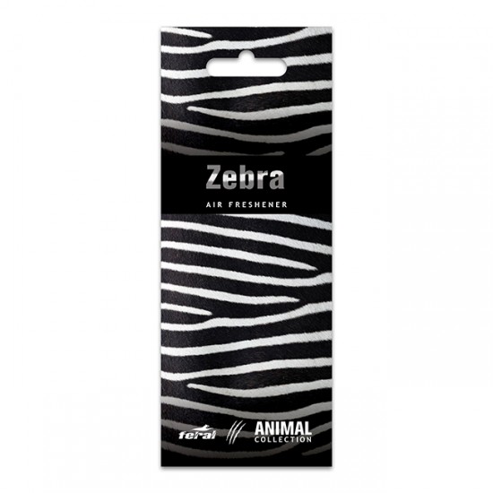 Αρωματικό Αυτοκινήτου Κρεμαστό Feral Animal Collection Zebra
