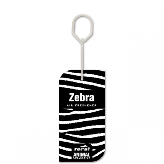 Αρωματικό Αυτοκινήτου Κρεμαστό Feral Animal Collection Zebra