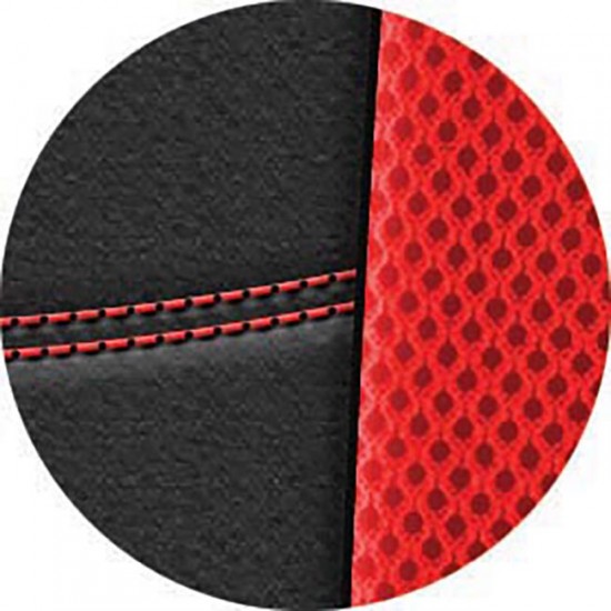 Καλύμματα Αυτοκινήτου Super Sport All In One Μαύρο-Κόκκινο Σετ 11 Τεμάχια