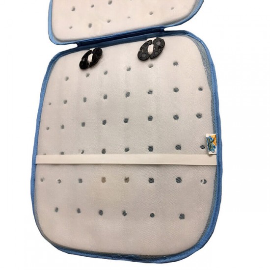 Πλατοκάθισμα Αυτοκινήτου Ψάθα Μπομπ Σφουγγαράκης Χοροπηδάει Γαλάζιο 1 Τεμάχιο