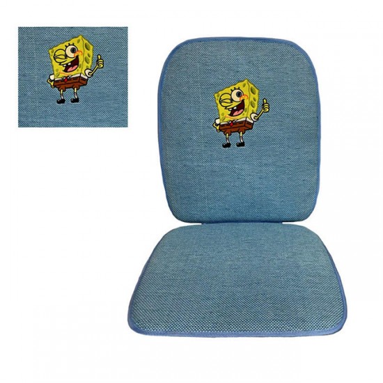 Πλατοκάθισμα Αυτοκινήτου Ψάθα Μπομπ Σφουγγαράκης Like Finger Γαλάζιο 1 Τεμάχιο