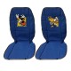 Πλατοκαθίσματα Αυτοκινήτου Διπλής Όψης Disney Mickey Mouse - Donald Duck Μπλε - Γκρι 2 Τεμάχια