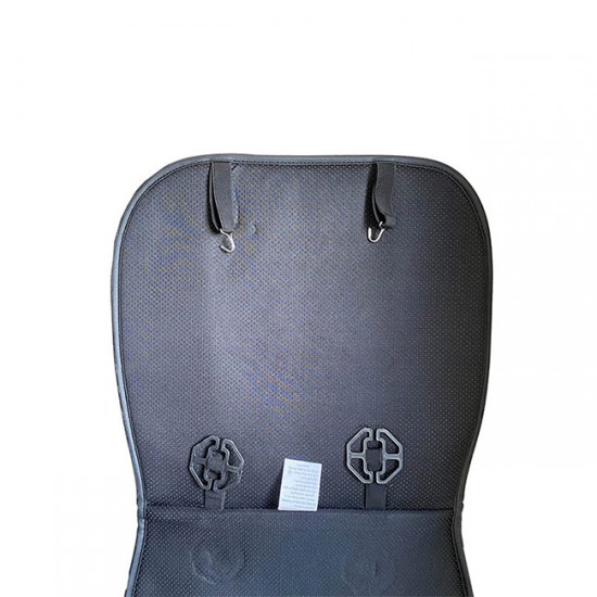 Πλατοκαθίσματα Αυτοκινήτου Elegance Μαύρο Με Μπλε Ραφή 2 Τεμάχια