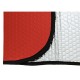 Ηλιοπροστασία Παρμπρίζ Αλουμινίου Κόκκινο Matte Large ΜΑΤΤRED 145x70cm 1Τμχ