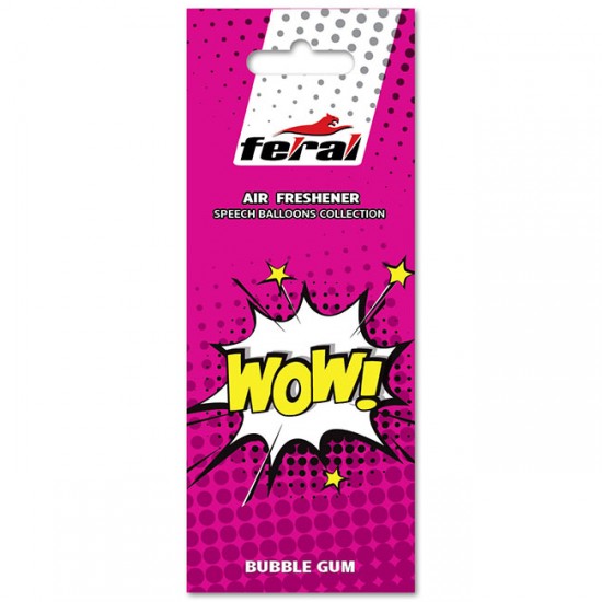 Σετ Αρωματικών Αυτοκινήτου Feral Speech Collection Wow 3τμχ