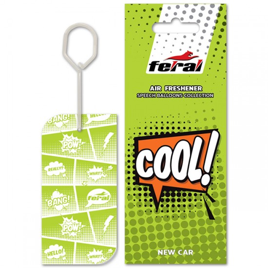 Σετ Αρωματικών Αυτοκινήτου Feral Speech Collection 14Τμχ