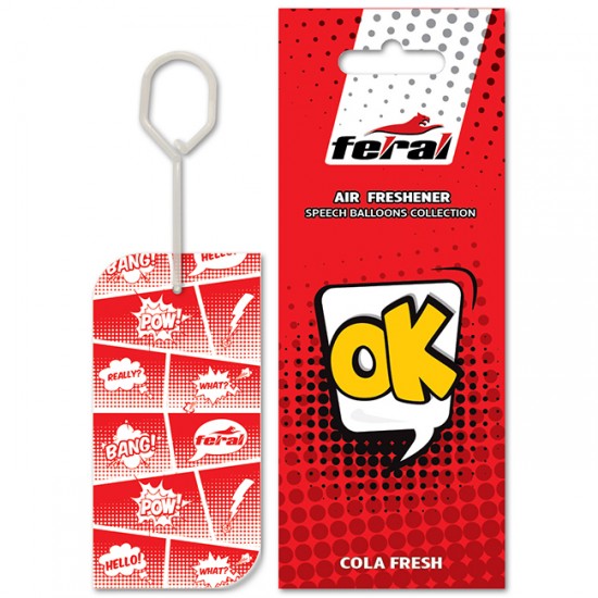 Σετ Αρωματικών Αυτοκινήτου Feral Speech Collection 14Τμχ