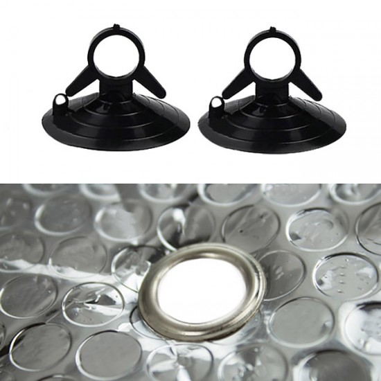 Ηλιοπροστασία Παρμπρίζ Αλουμινίου ''Black'' Feral Μαύρο Matte Large 145x70cm 1Τμχ