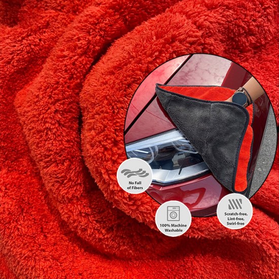 Πετσέτα Μicrofiber Detailing Pro Feral 38x38cm 1Τμχ