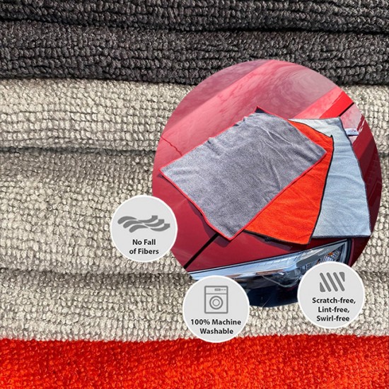 Πετσέτα Μicrofiber Detailing Pro Feral 30x40cm Ρολό 3Τμχ