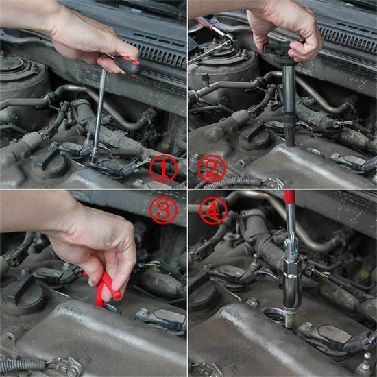 Μπουζόκλειδο Σπαστό Διπλό 16mm - 21mm 1Τμχ