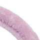 Κάλυμμα Tιμονιού Χνουδωτό ''Pinky'' Ροζ Medium 37-39CM 2505059