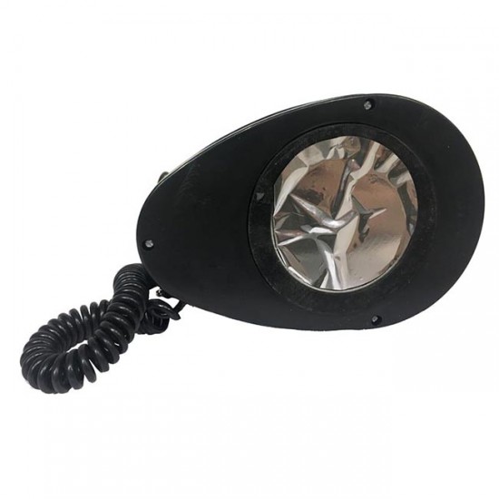 Φάρος Ασφαλείας Αυτοκινήτου Περιστρεφόμενος Μαγνητικός Οβάλ Μπλε 12V