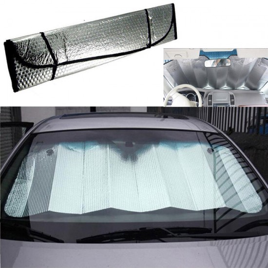 Ηλιοπροστασία Παρμπρίζ Αλουμινίου 150x80cm 1Τμχ