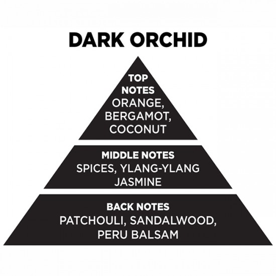 Αρωματικό Κερί Σόγιας Themagio Dark Orchid 300gr 1 Τεμάχιο