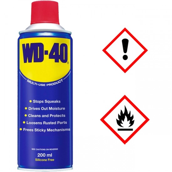 Αντισκωριακό - Λιπαντικό Spray WD-40 200ml 1 Τεμάχιο