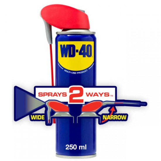 Αντισκωριακό - Λιπαντικό Spray WD-40 Smart Straw 250ml 1 Τεμάχιο