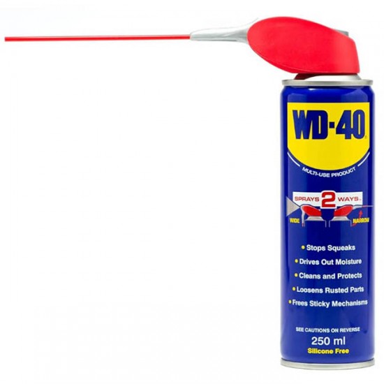 Αντισκωριακό - Λιπαντικό Spray WD-40 Smart Straw 250ml 1 Τεμάχιο