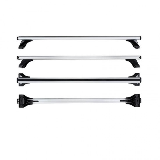 Μπάρες Οροφής Αλουμινίου CRUZ 924-099 Alu Cargo AF3-175cm Ασημί 3 Τεμάχια