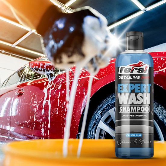 Σαμπουάν Γυαλίσματος Αυτοκινήτου Crystal Blue Feral Detailing Pro 750ml 1 Τεμάχιο