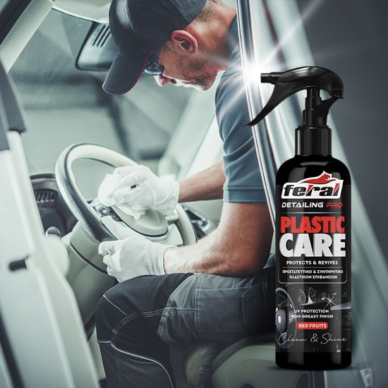 Γυαλιστικό Και Συντηρητικό Γαλάκτωμα Πλαστικών Red Fruits Feral Detailing Pro 500ml 1 Τεμάχιο