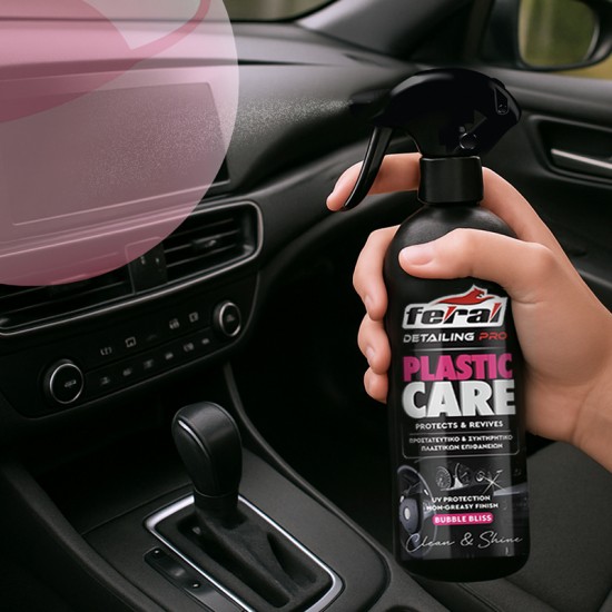 Γυαλιστικό Και Συντηρητικό Γαλάκτωμα Πλαστικών Bubble Bliss Feral Detailing Pro 500ml 1 Τεμάχιο