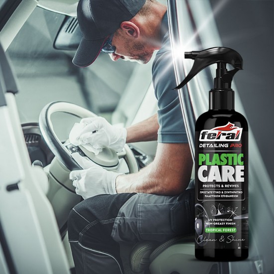 Γυαλιστικό Και Συντηρητικό Γαλάκτωμα Πλαστικών Tropical Forest Feral Detailing Pro 500ml 1 Τεμάχιο