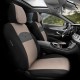 Καλύμματα Αυτοκινήτου Otom Smart Design Universal Ύφασμα / Δερματίνη Σετ Εμπρός / Πίσω Μαύρο / Μπεζ SLTSMT106-NZ 11 Τεμαχίων