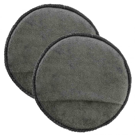 Σφουγγάρια Γυαλίσματος Microfiber Detailing Pro Feral Applicator Pad Γκρί 15cm 2 Τεμάχια