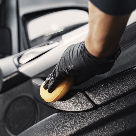 Σφουγγάρια Γυαλίσματος Detaling Pro Feral Applicator Pad Κίτρινο 12,5cm 2 Τεμάχια