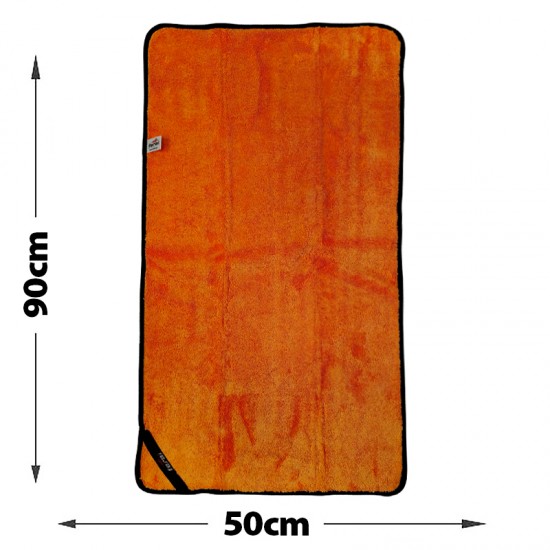 Πετσέτα Microfiber Feral Detailing Pro Heavyweight 50x90cm 1200gsm Πορτοκαλί 1 Τεμάχιο