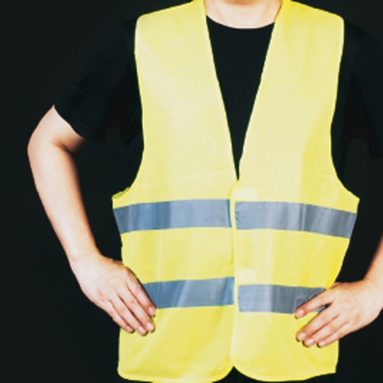 Γιλέκο Αντανακλαστικό Ασφαλείας Φωσφοριζέ Κίτρινο XL CE Standard 1 Τεμάχιο