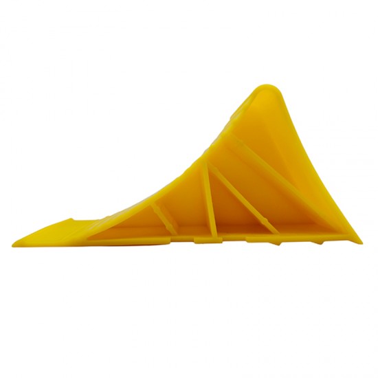 Τάκος Ρόδας Αυτοκινήτου Πλαστικός Κίτρινος 22.5x9.1x10cm 1 Τεμάχιο