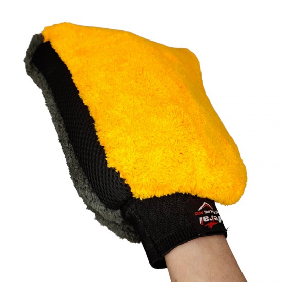 Γάντι Microfiber Detailing Pro Feral 3 Σε 1 Πορτοκαλί 26*18cm 1 Τεμάχιο