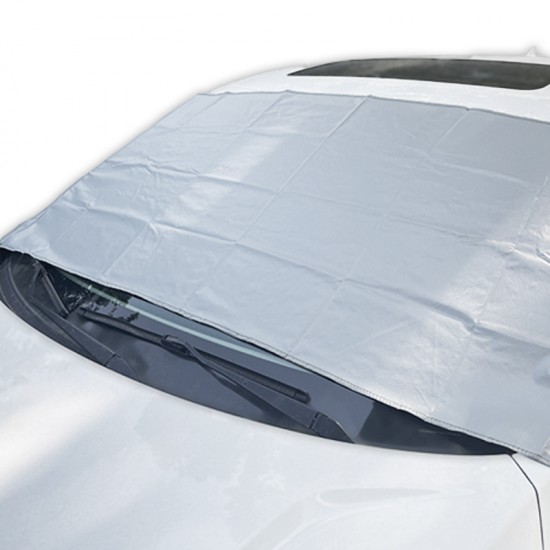 Ηλιοπροστασία Καλύπτρα Παρμπρίζ Large 214*96cm Με Ενισχυμένη Επένδυση 320GSM Feral 1 Τεμάχιο