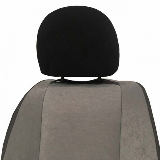 Πλατοκαθίσματα Αυτοκινήτου Alcadara Γκρι 2 Τεμάχια