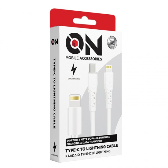 ON Mobile Accessories Καλώδιο Type-C σε Lightning