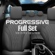 Καλύμματα Αυτοκινήτου Otom Progressive Design Universal Full Δερματίνη Σετ Εμπρός / Πίσω Μαύρο / Γκρι PRG-103 11 Τεμαχίων